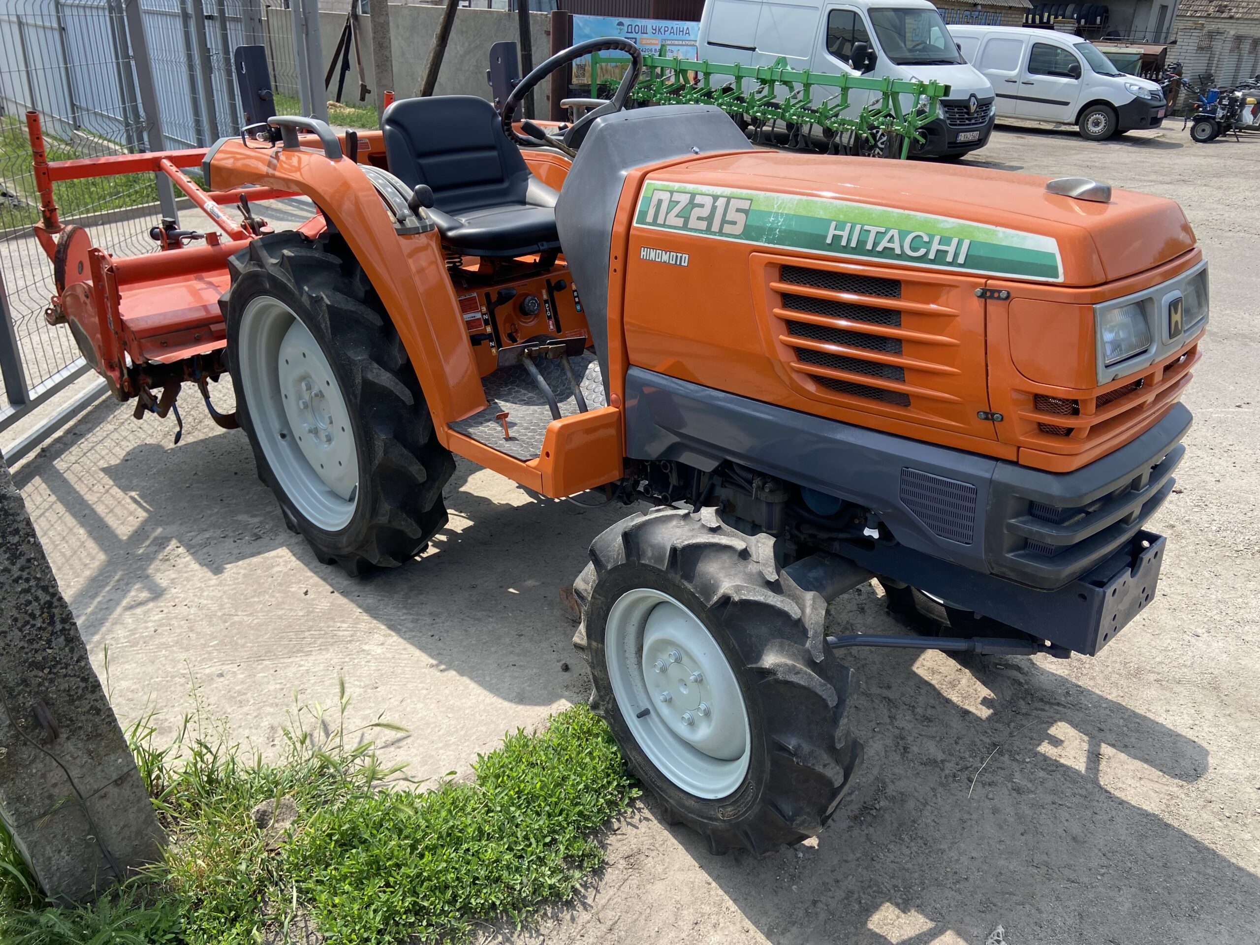 Hitachi NZ215 Японський міні трактор, - Зображення 2
