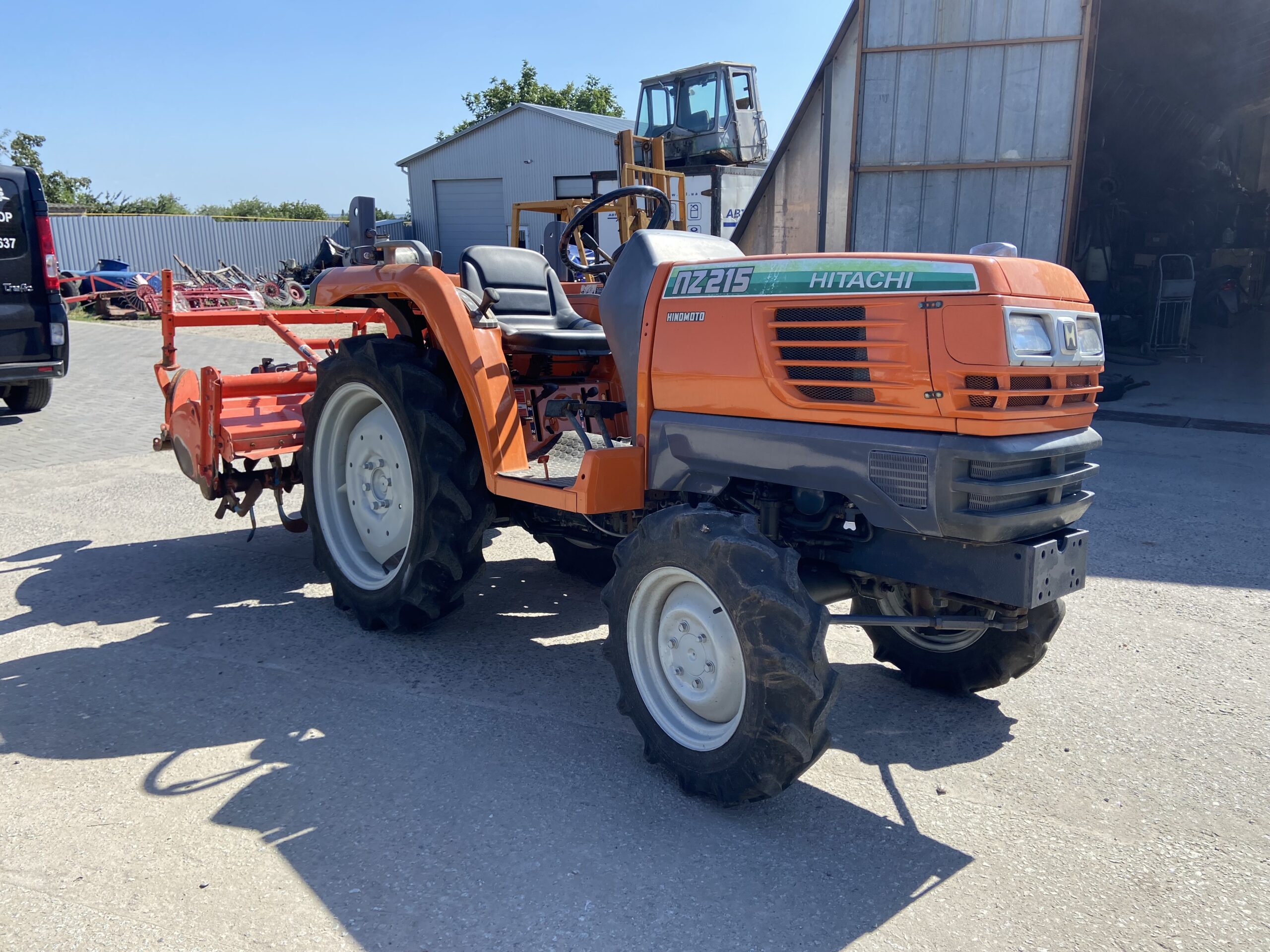 Hitachi NZ215 Японський міні трактор, - Зображення 7