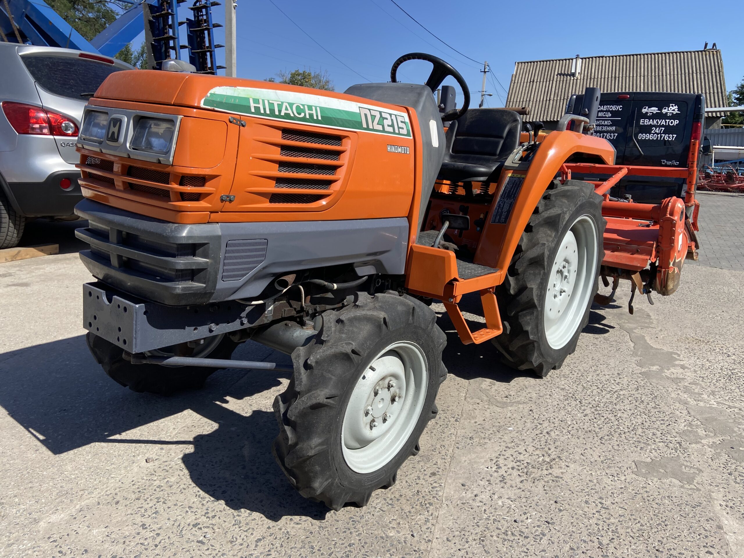 Hitachi NZ215 Японський міні трактор, - Зображення 8