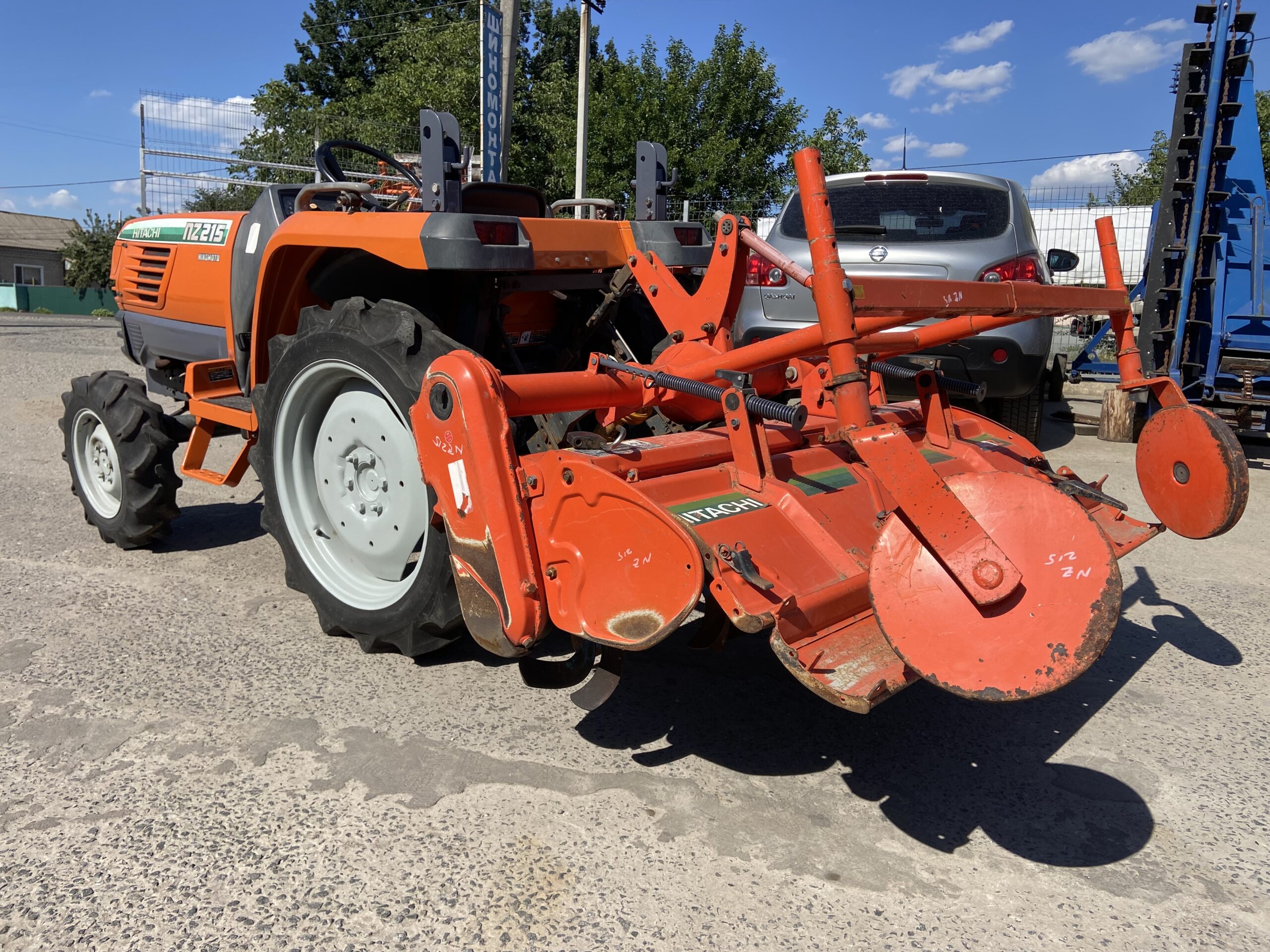 Hitachi NZ215 Японський міні трактор, - Зображення 10