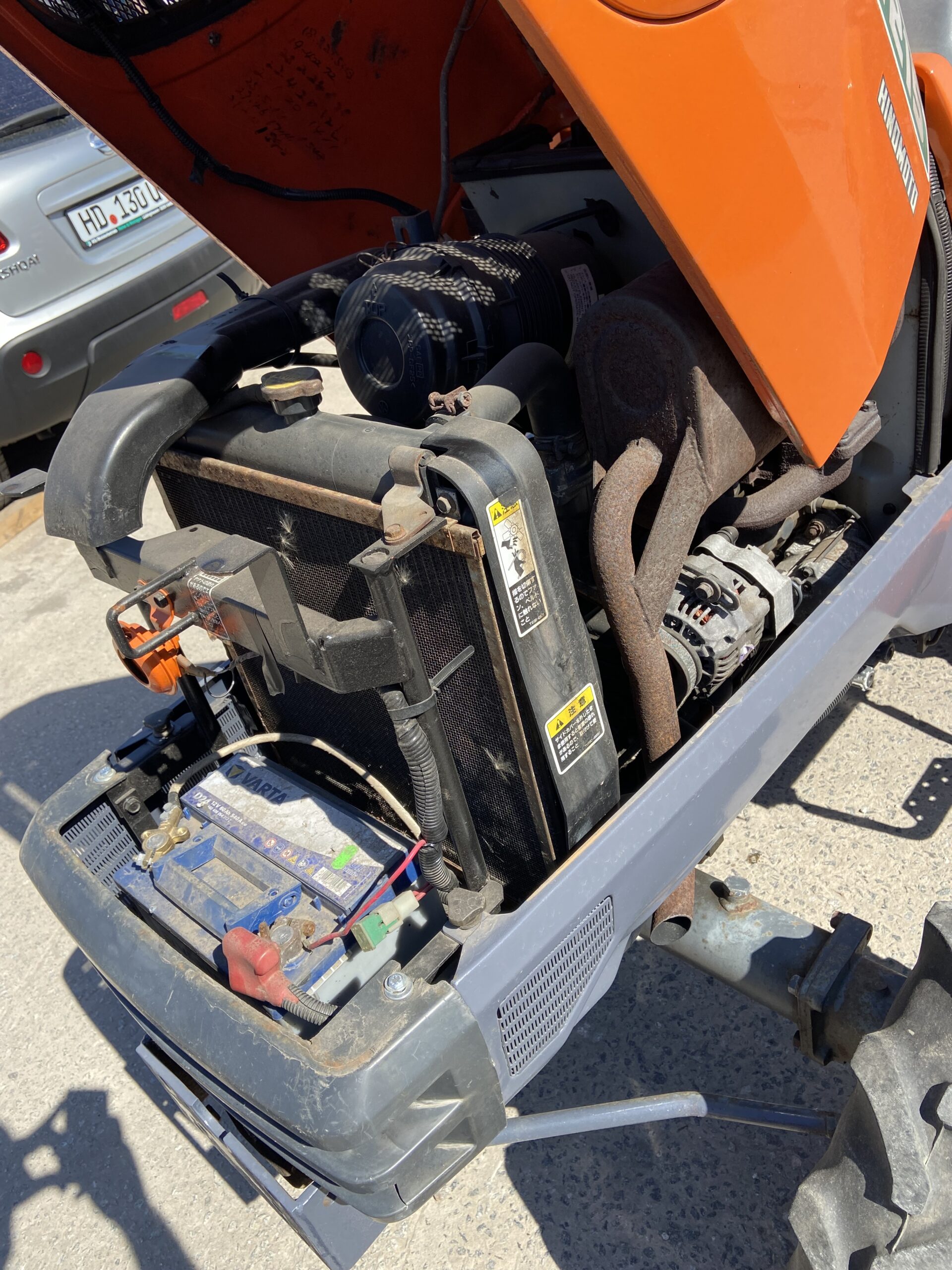 Hitachi NZ215 Японський міні трактор, - Зображення 18